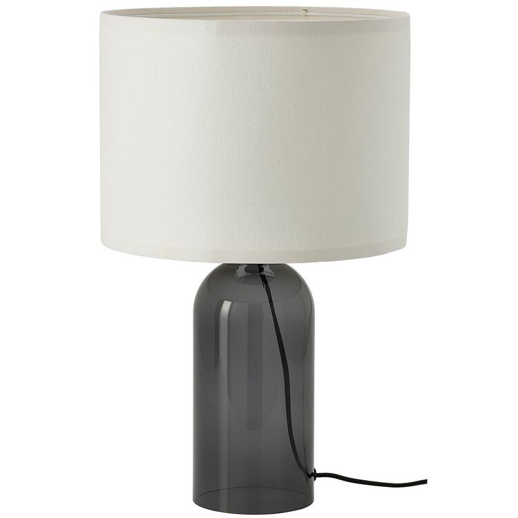 Veioză Ikea Tonvis fumuriu sticlă 52cm (Alb)