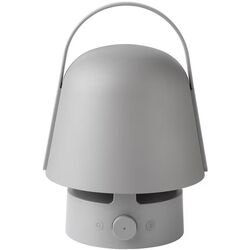 Lampa de masa Ikea Vappeby cu boxă Bluetooth/exterior (Gri)