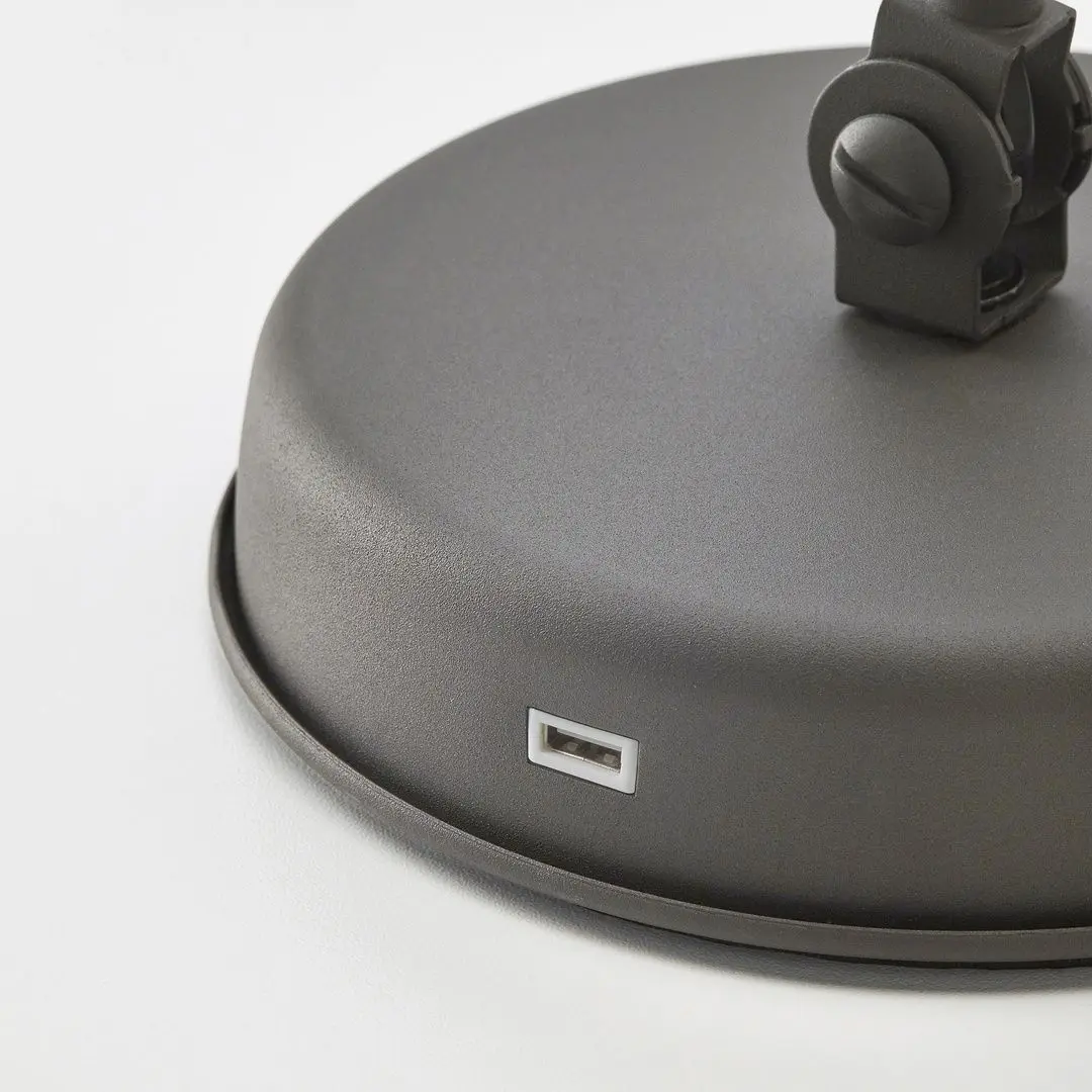 Veioza LED Ikea Hektar (Gri Inchis)