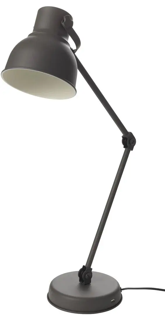 Veioza LED Ikea Hektar (Gri Inchis)