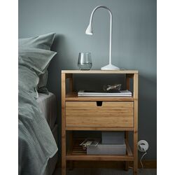 Veioza LED Ikea Navlinge (Alb) Thumb