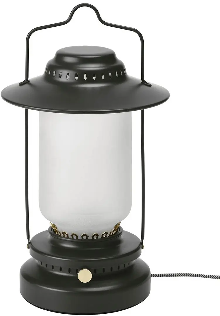 Veioza LED Ikea Storhaga intensitate reglabilă/exterior 35cm (Negru)