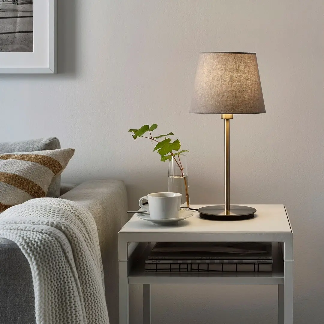 Baza veioza Ikea Skaftet 30cm (Nichelat)