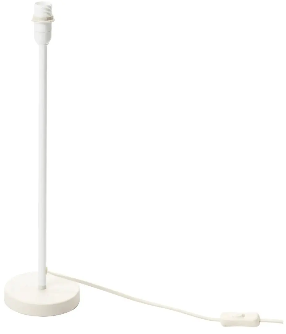 Baza veioza Ikea Strala (Alb)