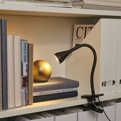 Светильник светодиодный Ikea Navlinge с зажимом (Черный) Thumb