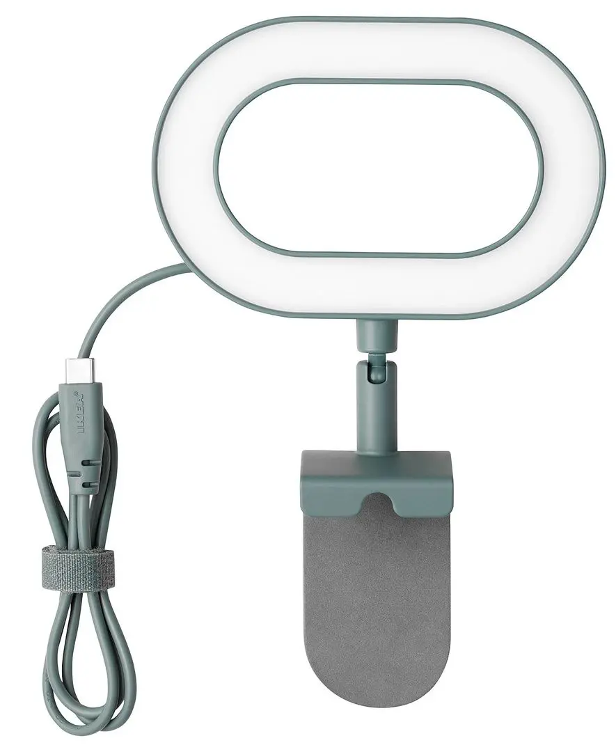 Светильник светодиодный Ikea Stankregn (Бирюзовый)