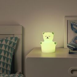 Lampa de noapte LED Ikea Tovader Urs (Alb) Thumb