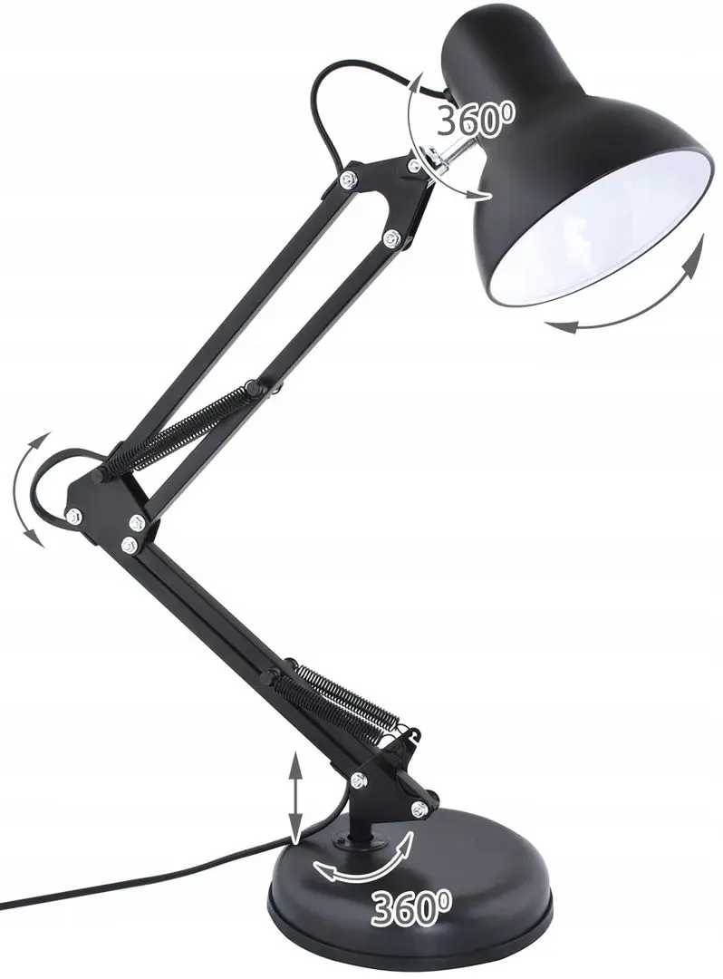 Lampa de masa Iso Trade 5177 (Black)