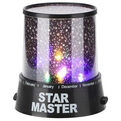 Lampa de veghe cu proiector Iso Trade Star Master 827 (Black)
