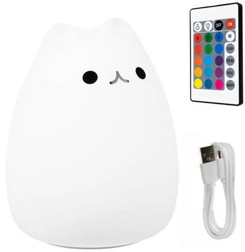 Lampă de noapte cu LED Iso Trade 15142 (White)