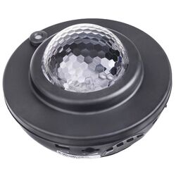 Lampa de noapte LED cu proiector Iso Trade 14850 (Black) Thumb