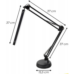 Lampa de masa Izoxis 26357 (Black) Thumb