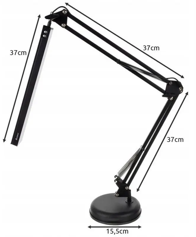 Lampa de masa Izoxis 2in1 23503 (Black) - 2