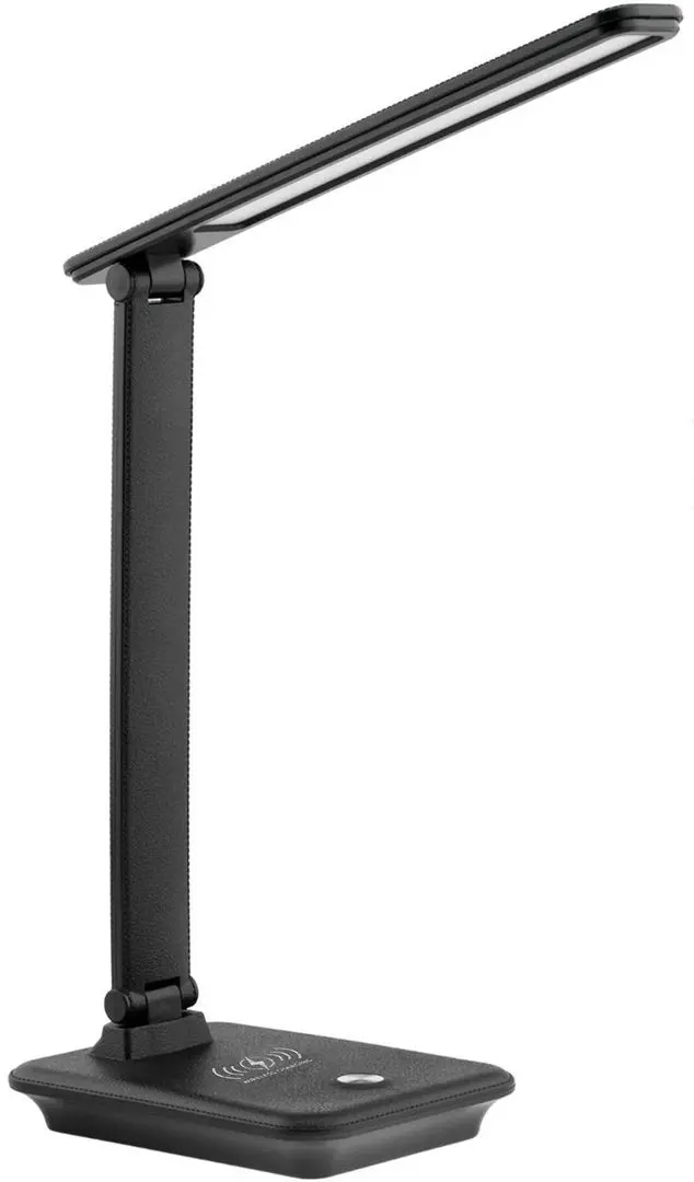 Lampa de masa cu incarcator wireless Maclean MCE616B (Black)