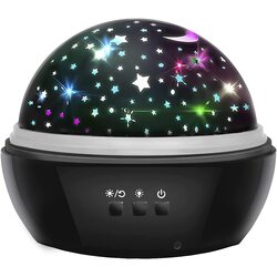 Lampa de veghe cu proiector Malatec LP16857 (Black) Thumb