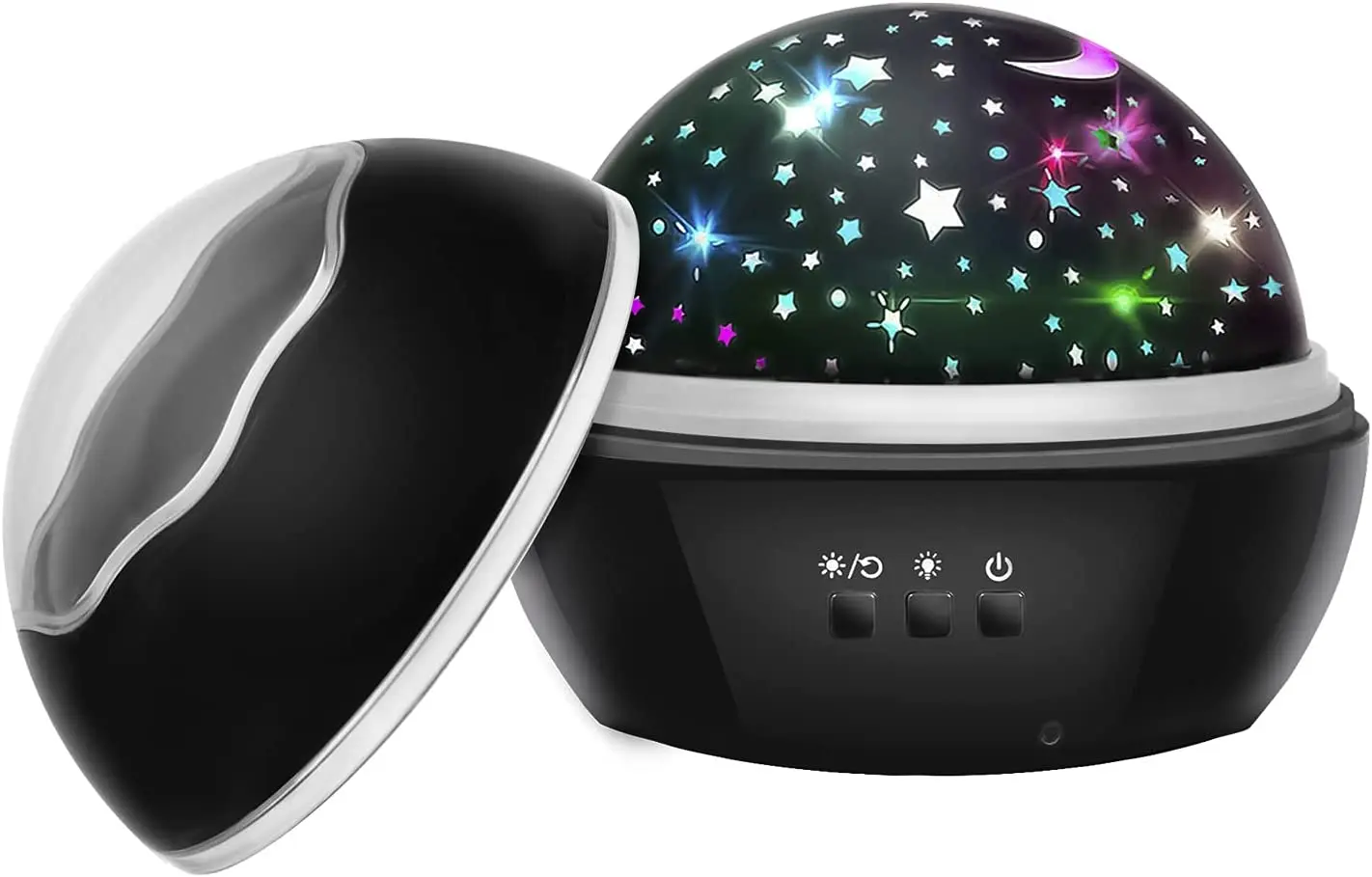 Lampa de veghe cu proiector Malatec LP16857 (Black)