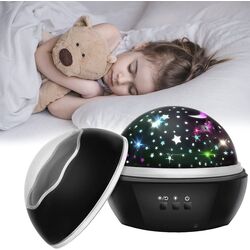 Lampa de veghe cu proiector Malatec LP16857 (Black) Thumb