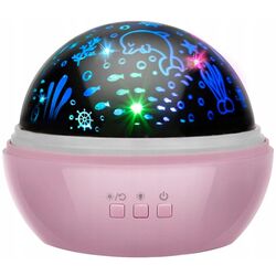 Ночник-проектор Malatec LP16859 (Pink) Thumb