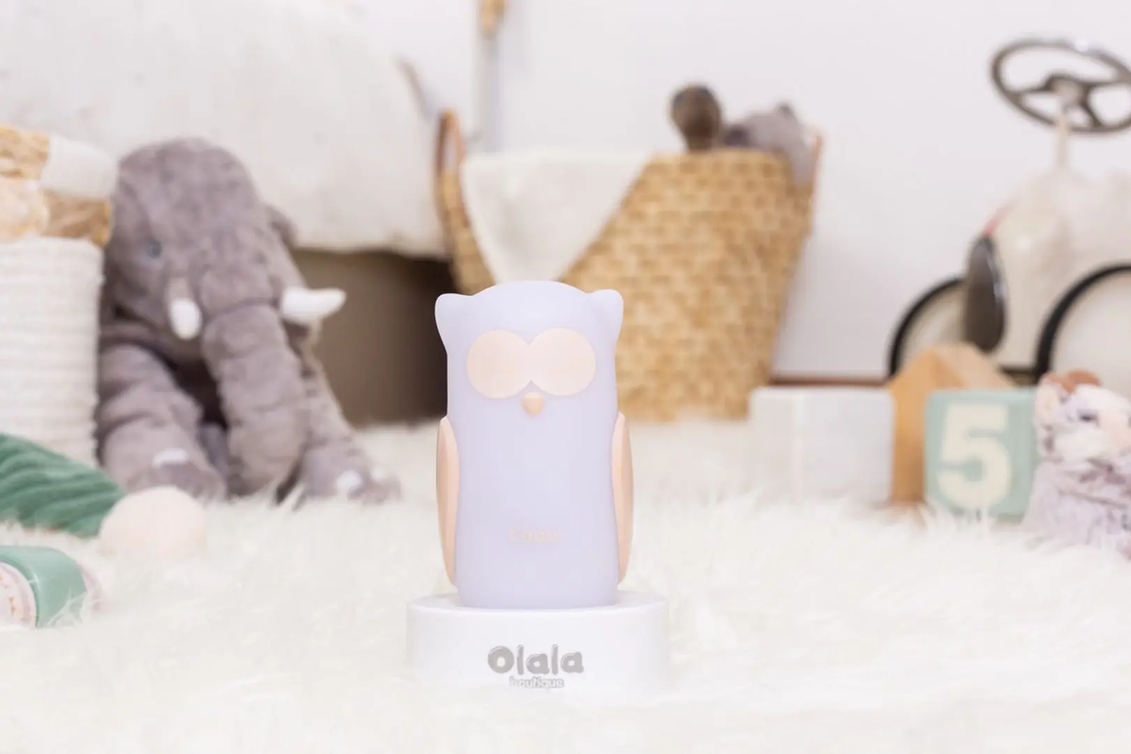 Настольная лампа Marko Owl OLB-XY-GR (White)