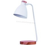 Lampa de masa Maxcom ML110 Malmo (White/Wood)