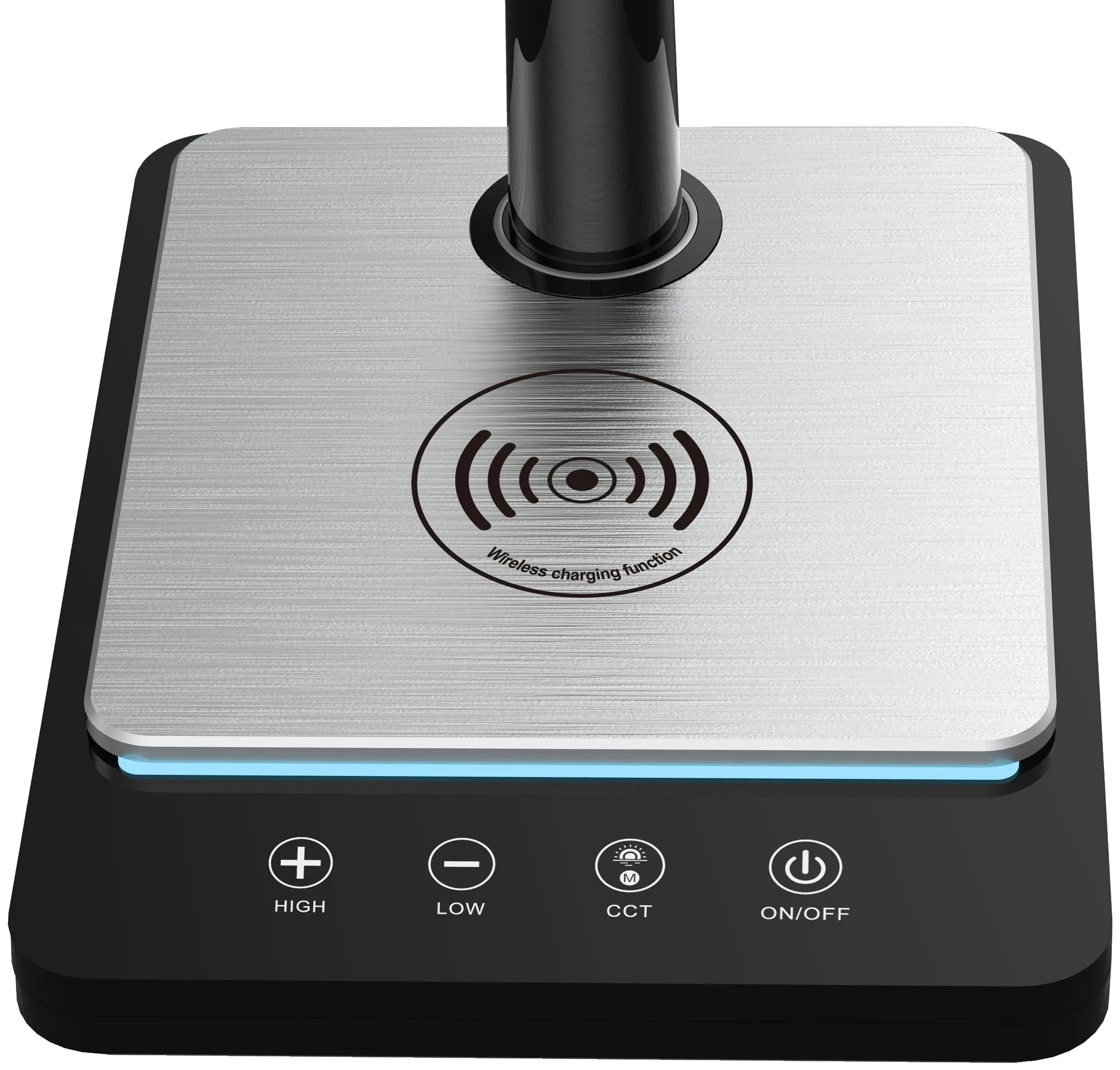 Lampa de masa Maxcom Porto ML3100 (Black/Silver)