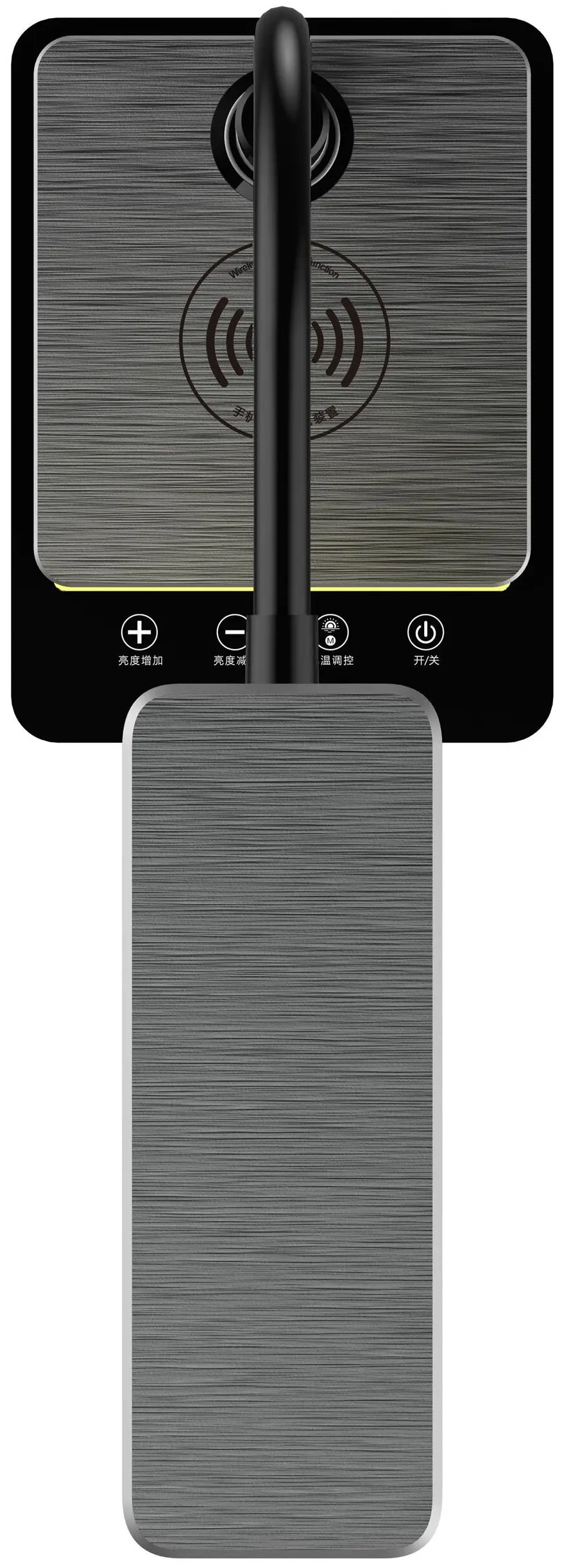 Lampa de masa Maxcom Porto ML3100 (Black/Silver)