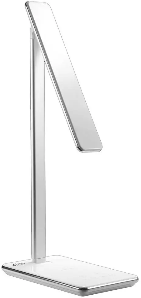 Настольная лампа с беспроводным зарядным устройством Media-Tech MT221 (White)