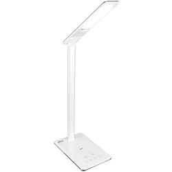 Настольная лампа с беспроводным зарядным устройством Media-Tech MT221 (White)