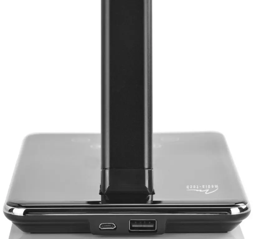 Настольная лампа с беспроводным зарядным устройством Media-Tech MT221K (Black)