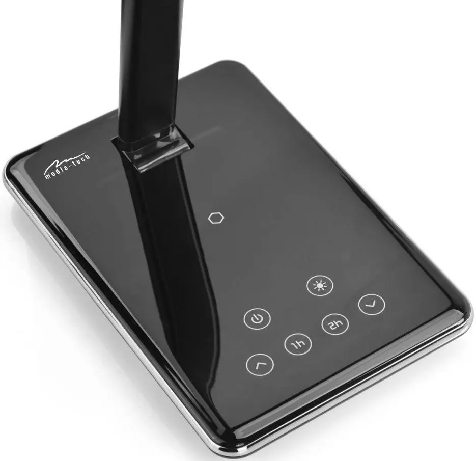 Настольная лампа с беспроводным зарядным устройством Media-Tech MT221K (Black)
