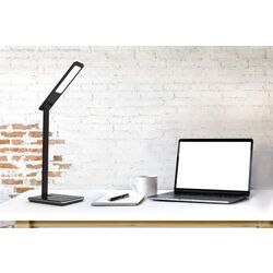 Настольная лампа с беспроводным зарядным устройством Media-Tech MT221K (Black) Thumb