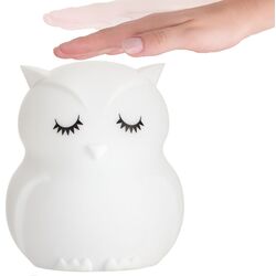 Музыкальный ночник MesMed Owl MM-014 (White) Thumb