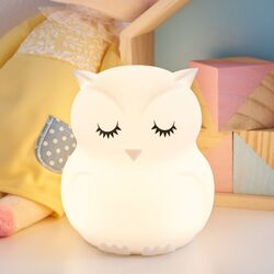 Музыкальный ночник MesMed Owl MM-014 (White) Thumb