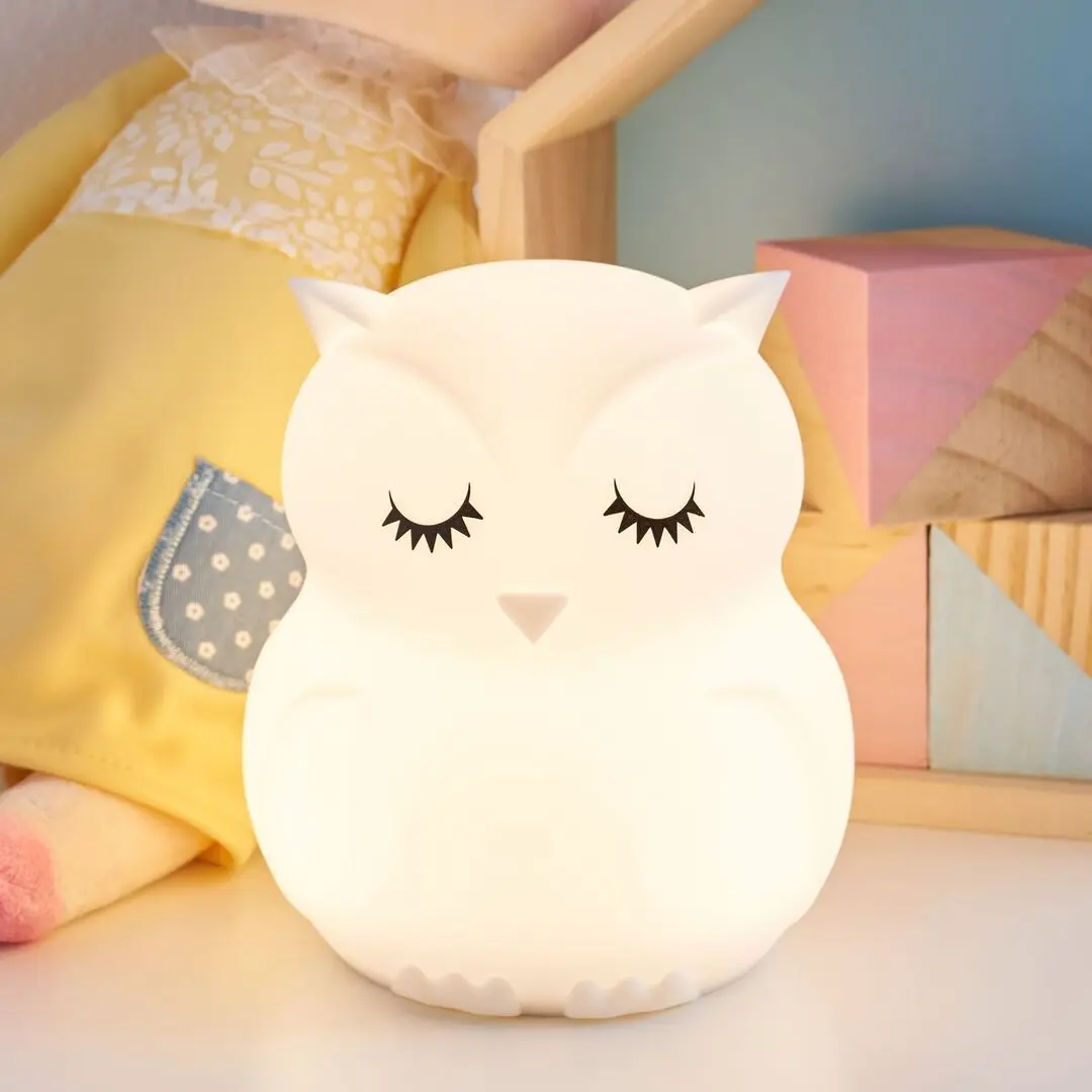 Музыкальный ночник MesMed Owl MM-014 (White)