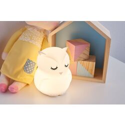 Музыкальный ночник MesMed Owl MM-014 (White) Thumb