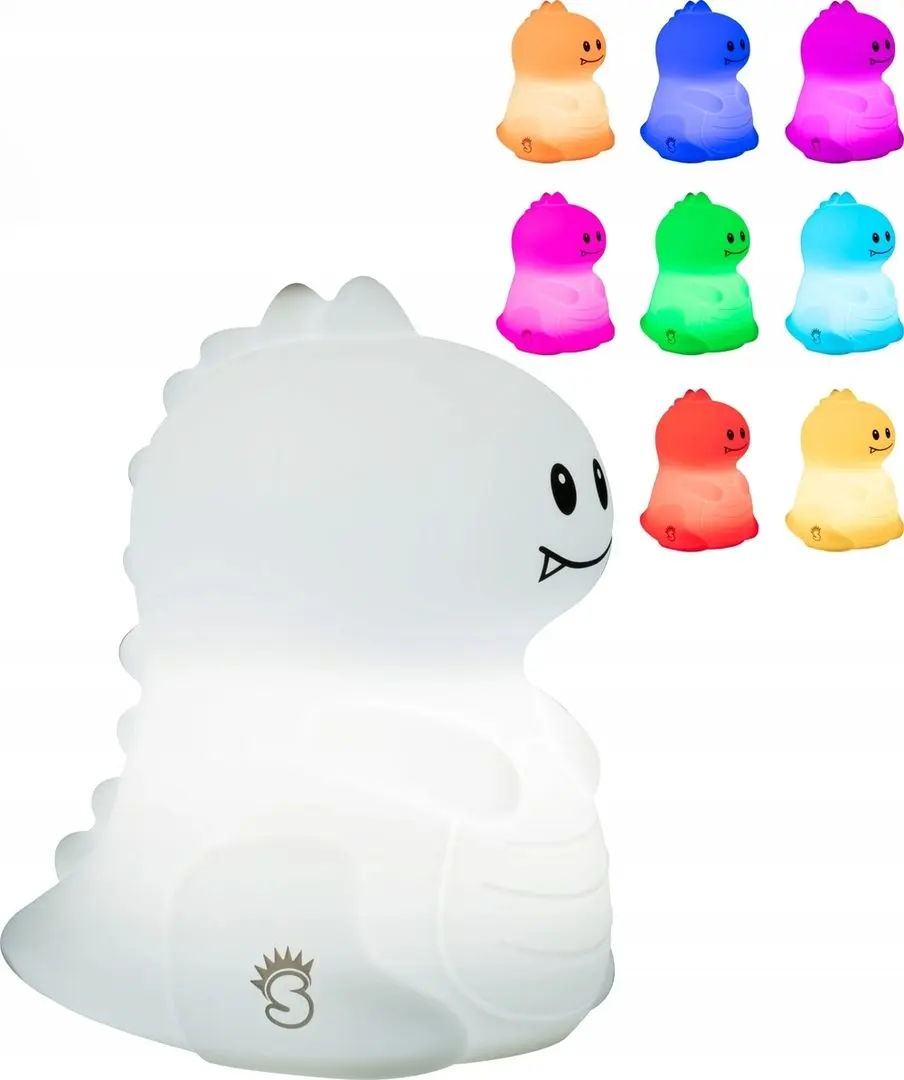 Ночник MesMed Dino MM-028 (White)