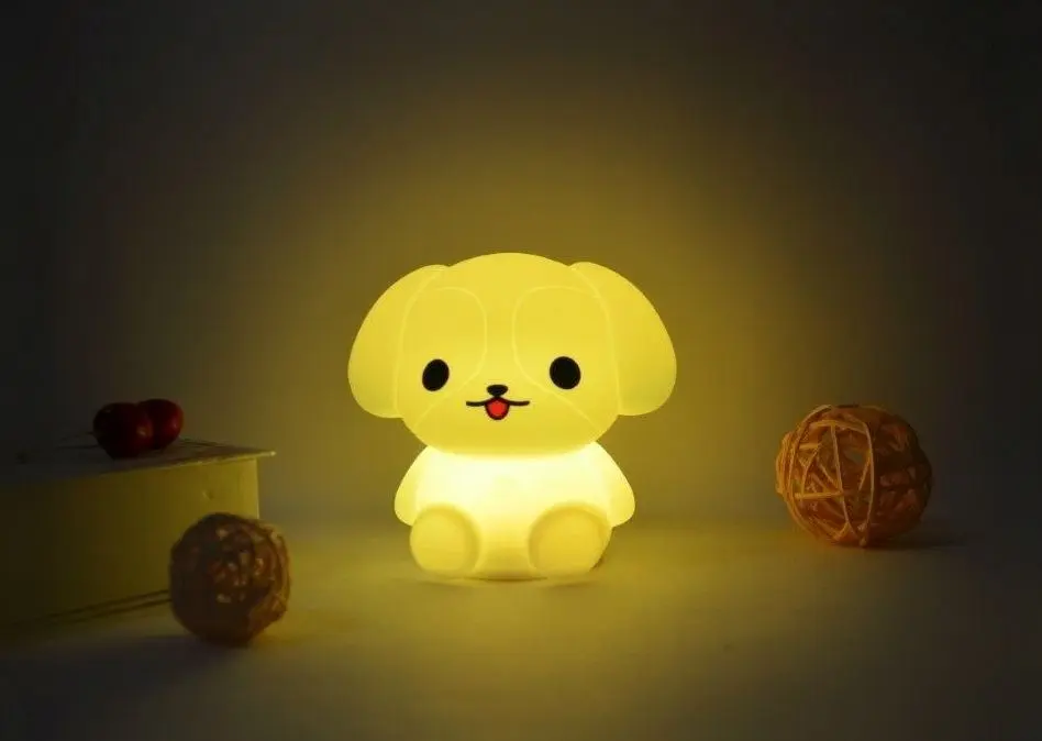 Ночник MesMed Dog MM-027 (White)