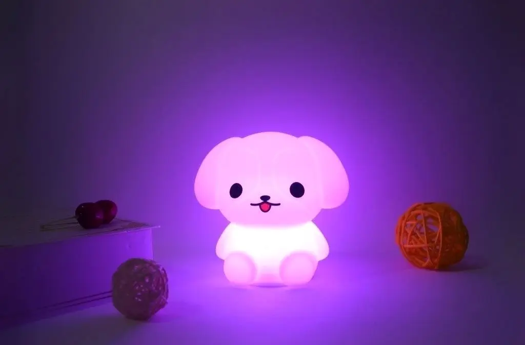 Ночник Mesmed Dog MM-027 (White)