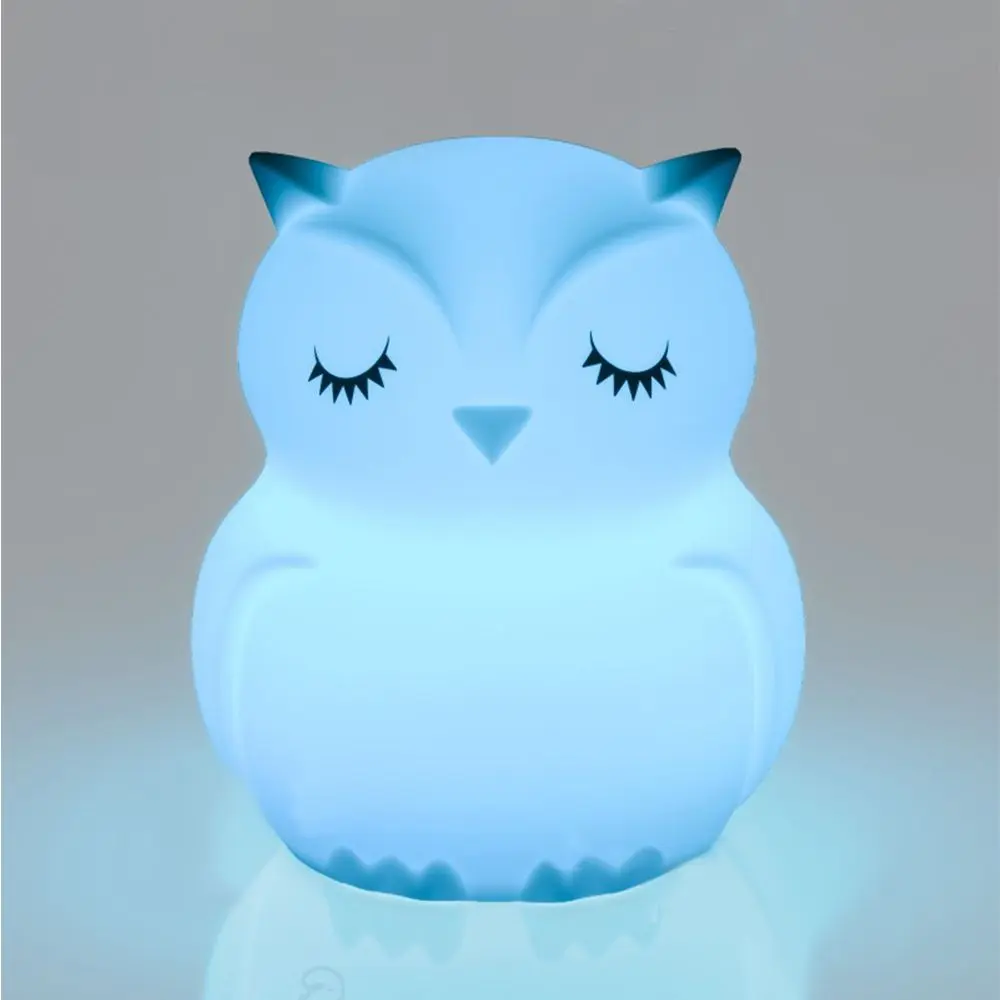Ночник MesMed Owl MM-013 (White)