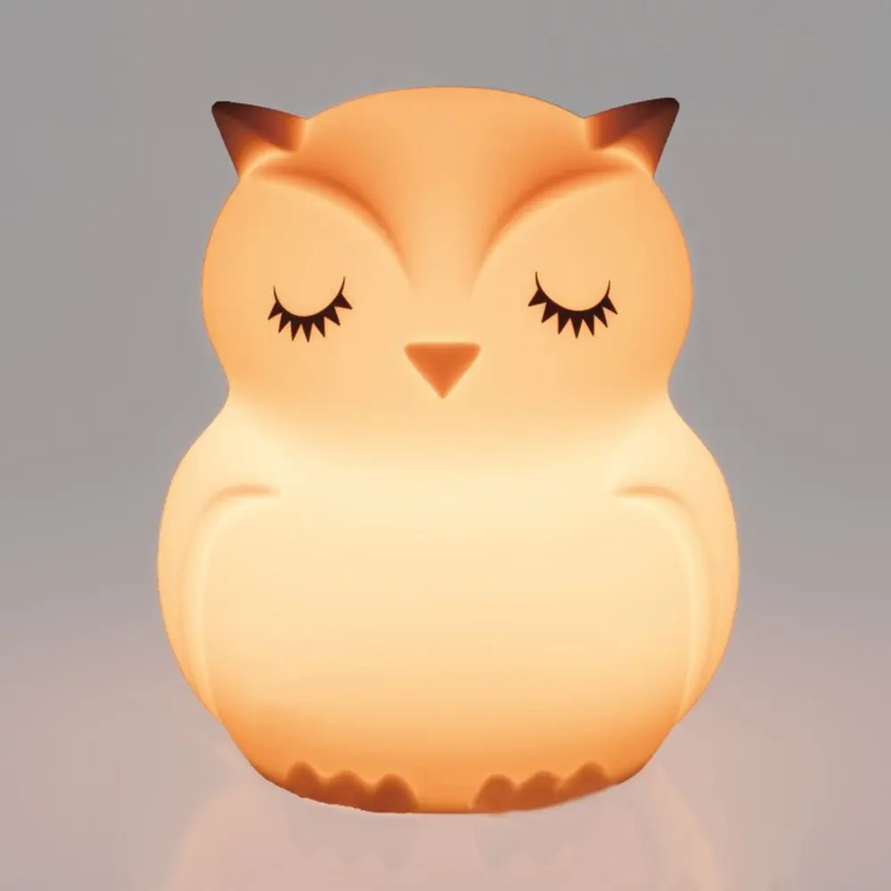 Ночник MesMed Owl MM-013 (White)