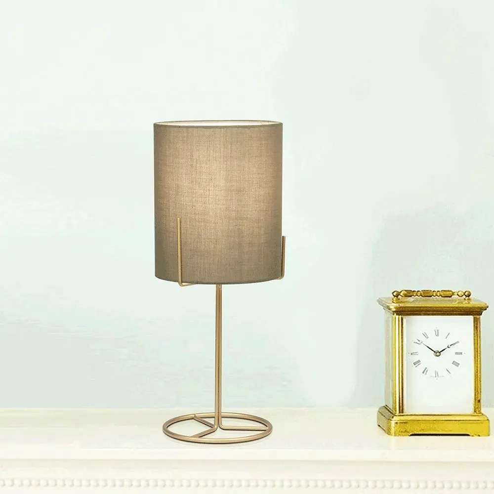 Настольная лампа Mobhaus Anele (Gray-Brown/Copper)