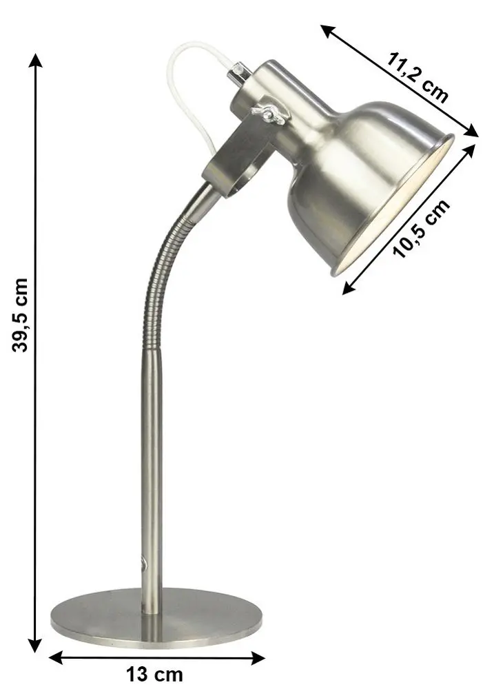 Настольная лампа Mobhaus Avier Typ 1 (Nickel Matt)