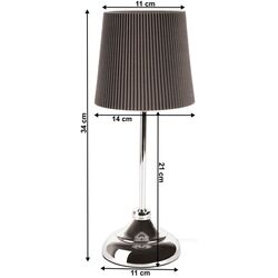 Настольная лампа Mobhaus Gaiden (Gray/Silver) Thumb