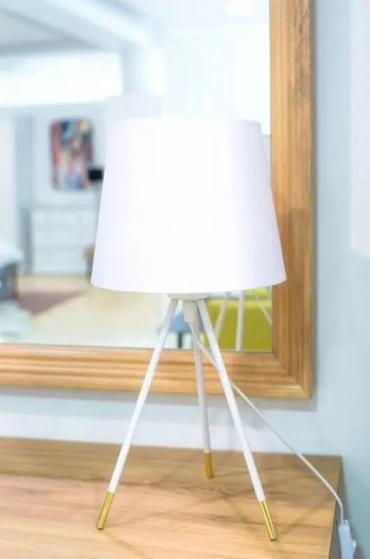 Lampa de masa Mobhaus Jade Typ 5 8008-44B (White) - 3