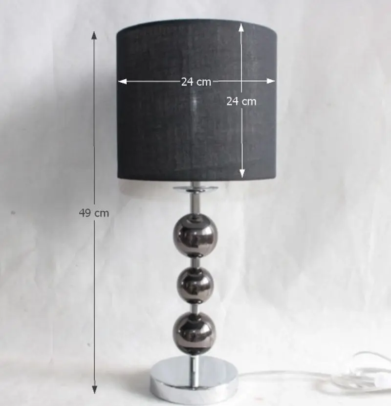 Lampa de masa Mobhaus Jade Typ 8 6467-36 (Black) - 4