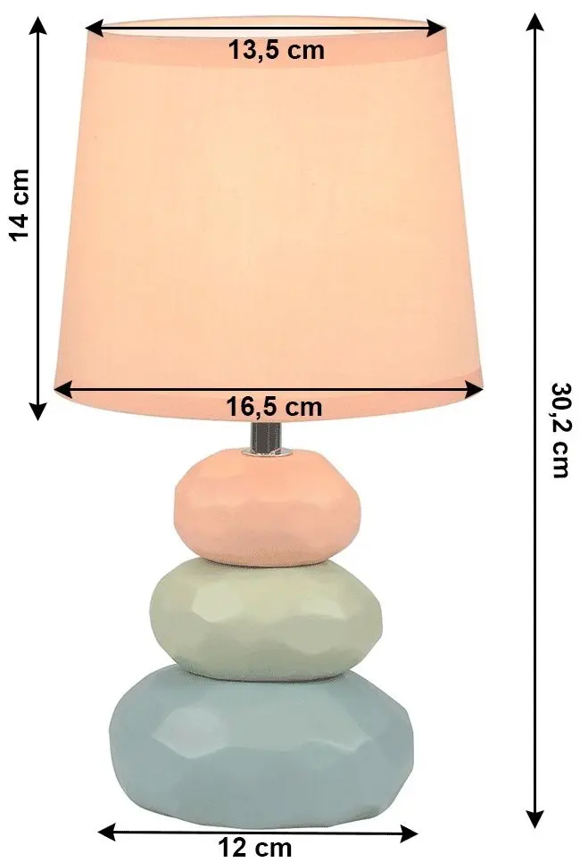 Настольная лампа Mobhaus Lenus (Orange/Green/Blue)