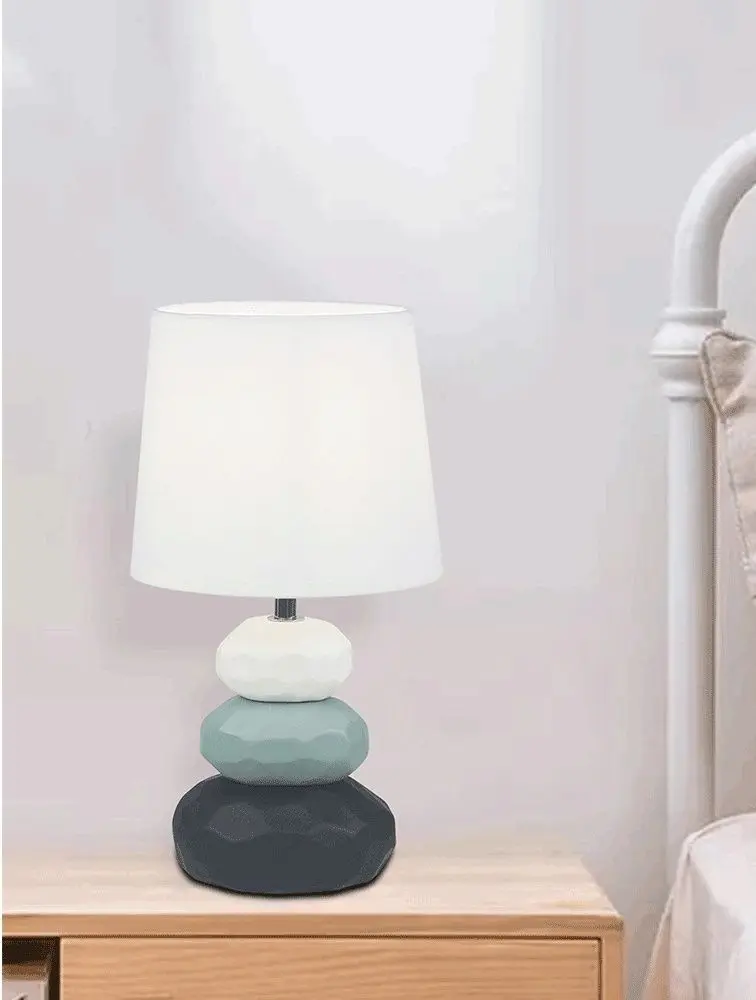 Настольная лампа Mobhaus Lenus (White/Black/Blue)