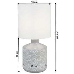 Настольная лампа Mobhaus Ofred (White/Gray) Thumb