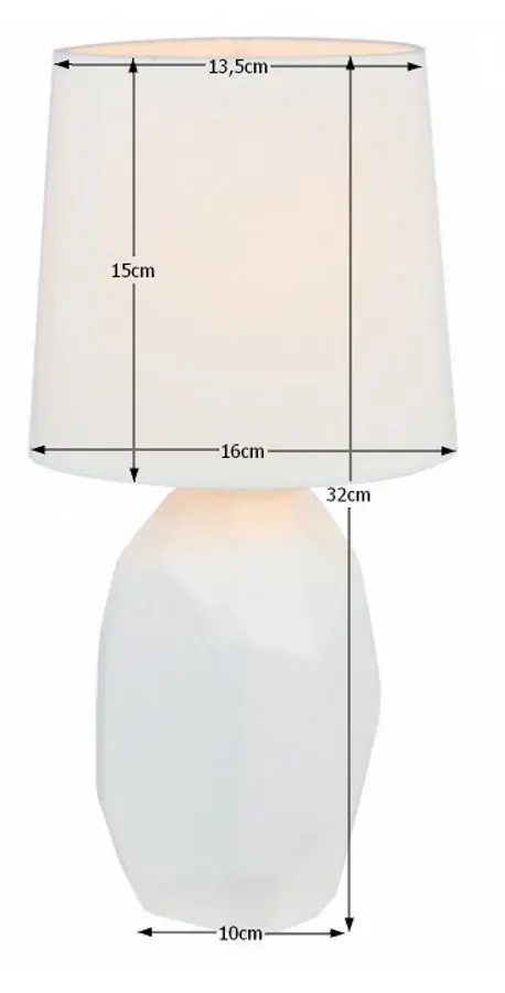 Настольная лампа Mobhaus Qenny Typ 1 (White)