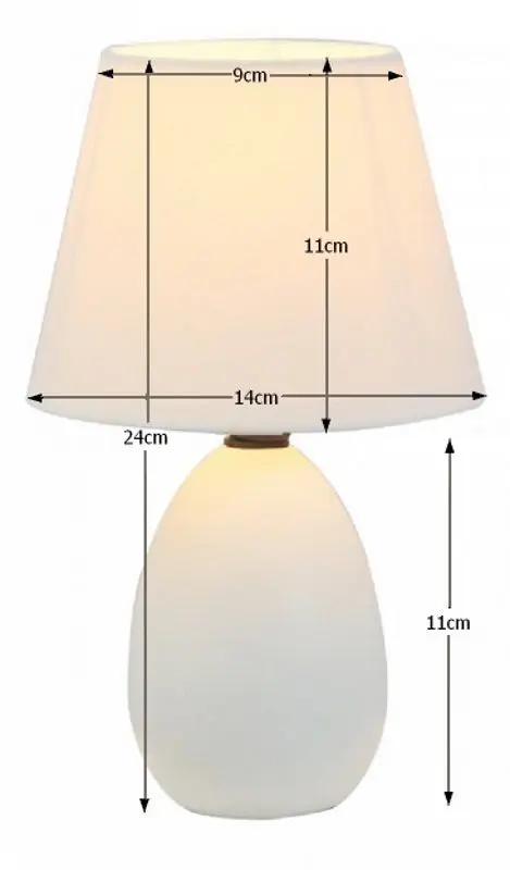 Lampa de masa Mobhaus Qenny Typ 12 AT09350 (White) - 6